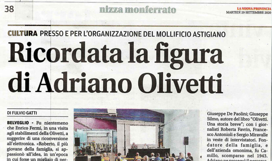 Mollificio Astigiano-Olivetti-Eventi Welfare